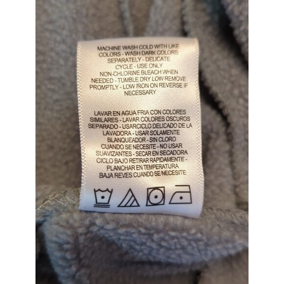 Layer 8 Sweatshirt Hoodie Mens Medium Gray Yellow Full Zip Active Long Sleeve - Picture 6 of 10